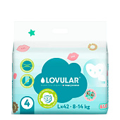 Подгузники Sweet Kiss L 8-14 кг 42 штук Lovular 429519 1